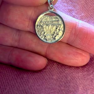 70’s Vintage Sterling Silver Charm or Pendant From Kakabeka Falls Ontario